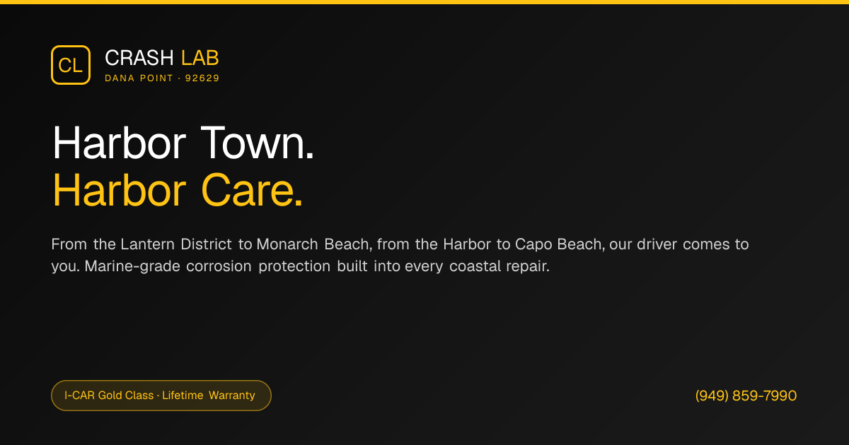 Auto Body Shop Dana Point CA | Harbor & Capo Beach Collision Repair ...